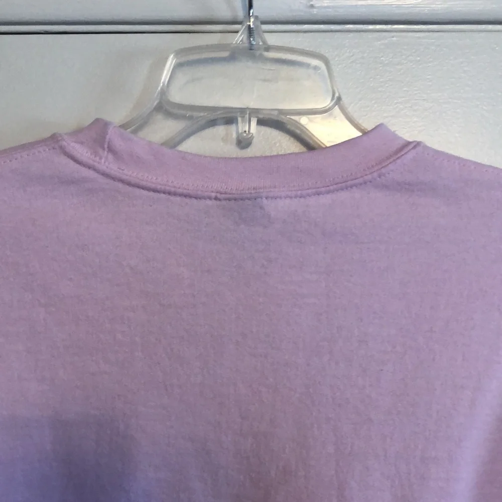 Wine pun crewneck sweatshirt, Gildan, pink, size medium - Picture 6 of 10